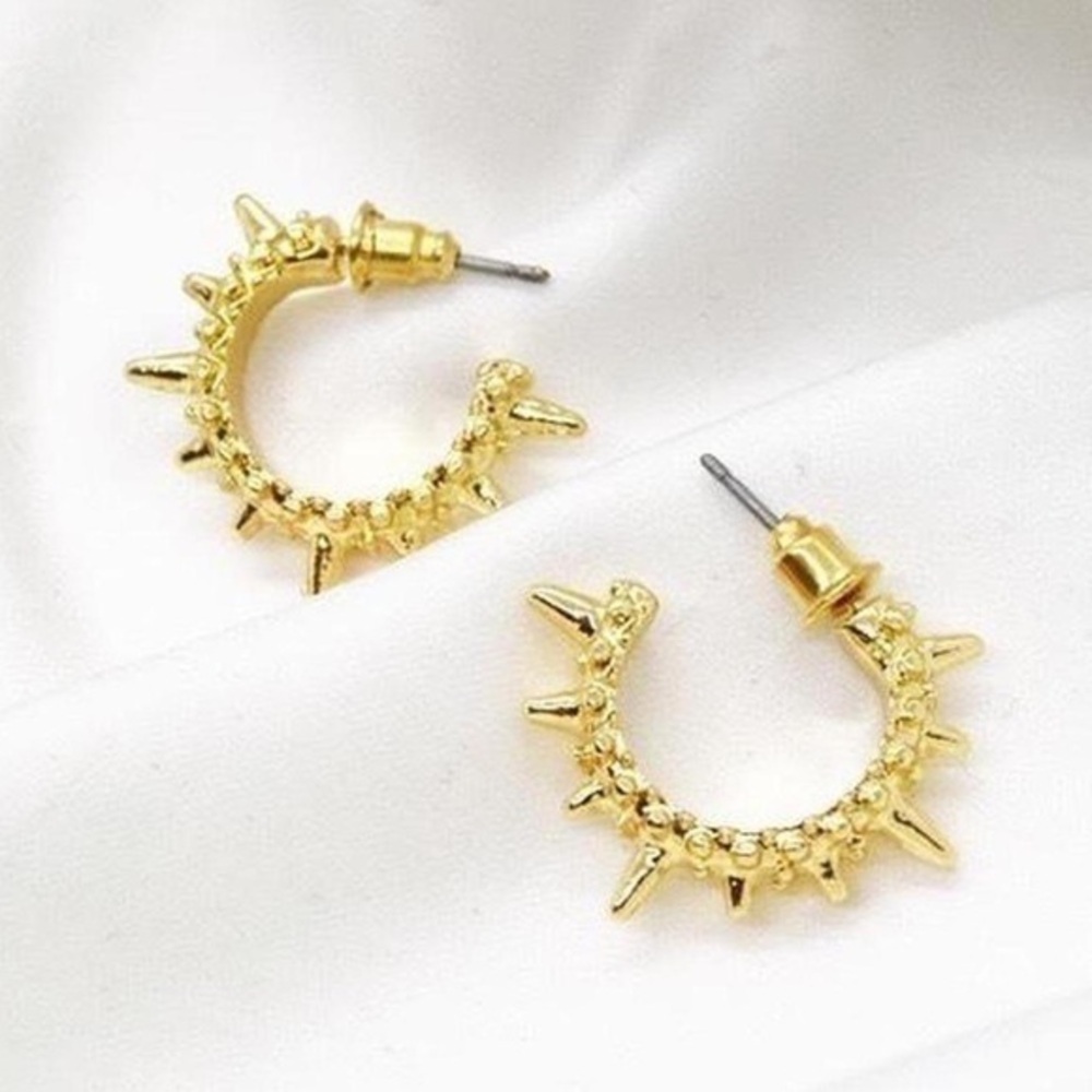 Spike Hoop Earrings